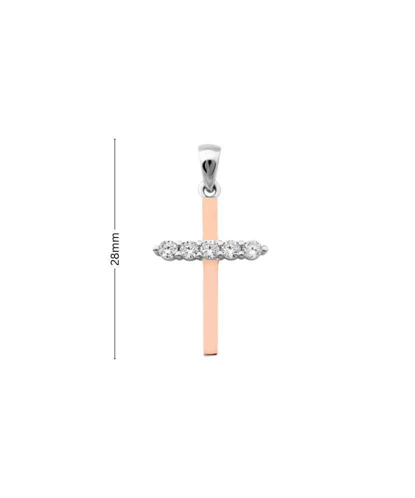 Kullaga kaetud Hõberipats tsirkoonidega