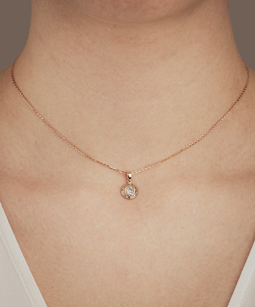 Золотой подвеска