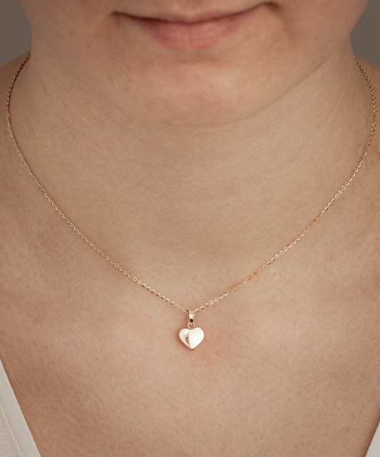 Auksinis pakabukas "Širdelė" Goldinga BSC50/STP14536-R