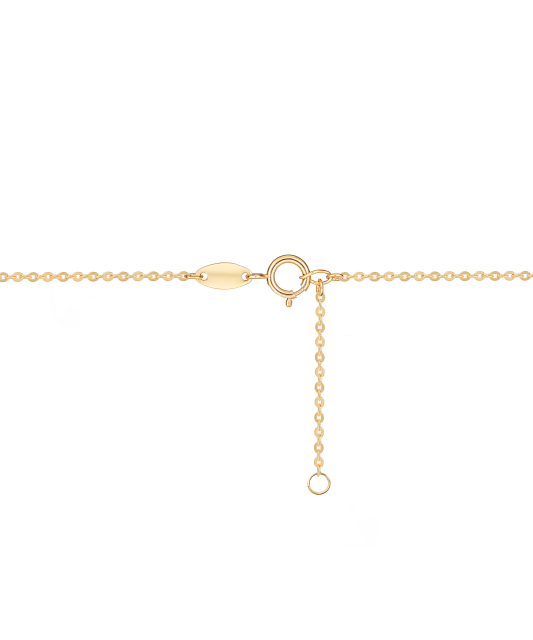 Kollase kuldkett Tsirkoonist Ripatsiga