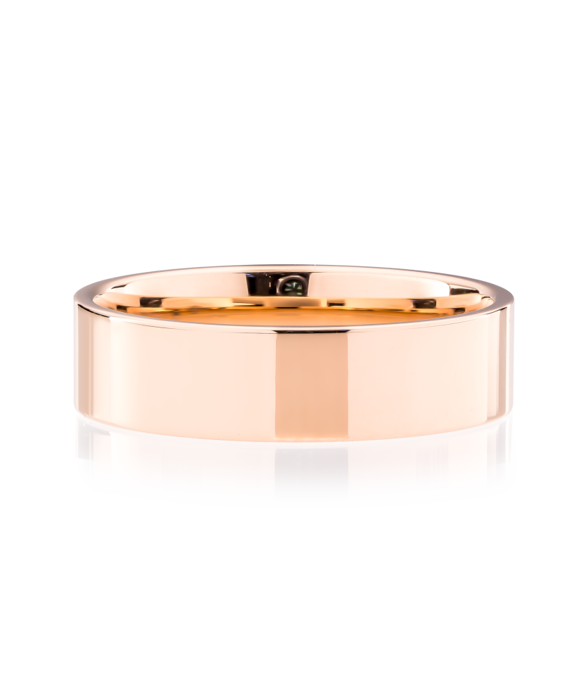 Kuldne pulm sõrmus 5mm mugavusega