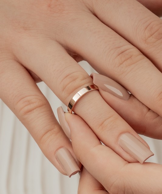 Kuldne pulm sõrmus 3mm