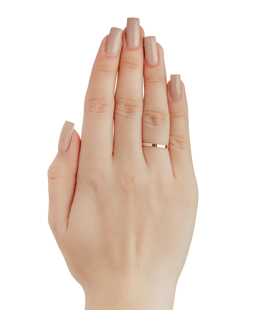 Kuldne pulm sõrmus 2mm