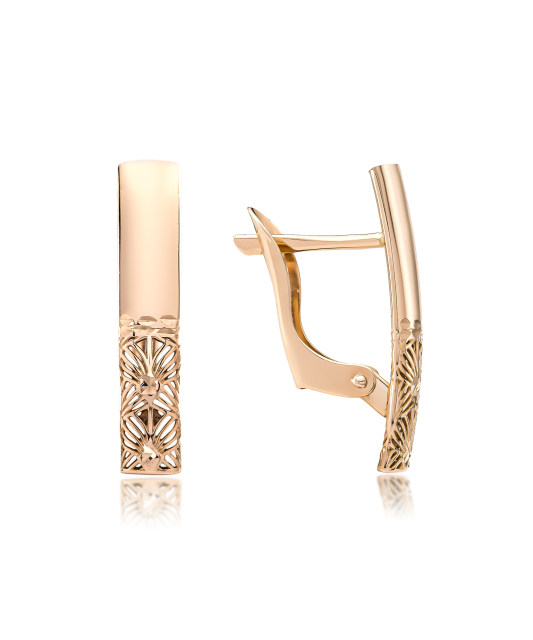 Золотые серьги