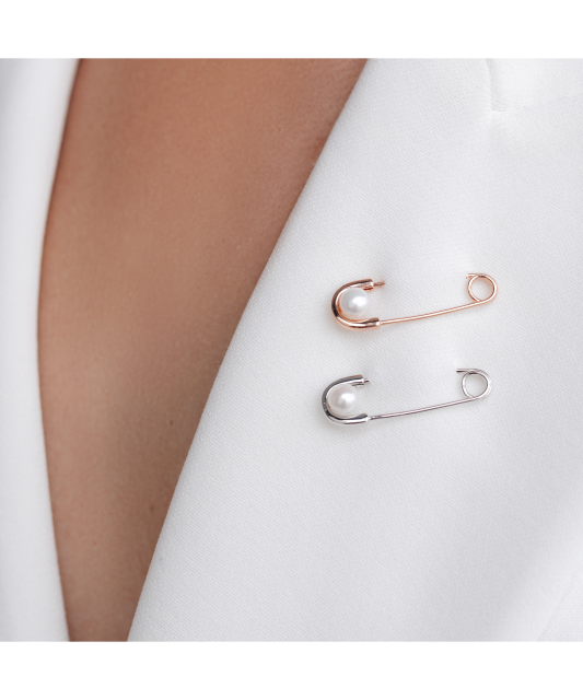 Kullatud Hõbepross ja pärlitega