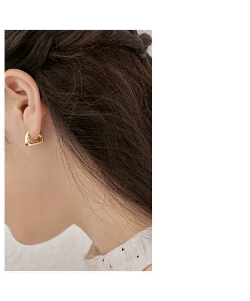 Серьги из позолоченного серебра