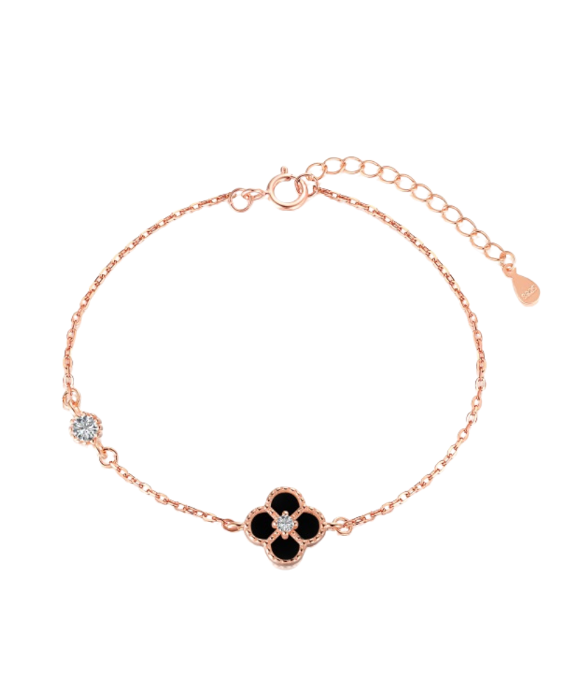 Kullatud hõbedane pross emaili ja tsirkoonidega