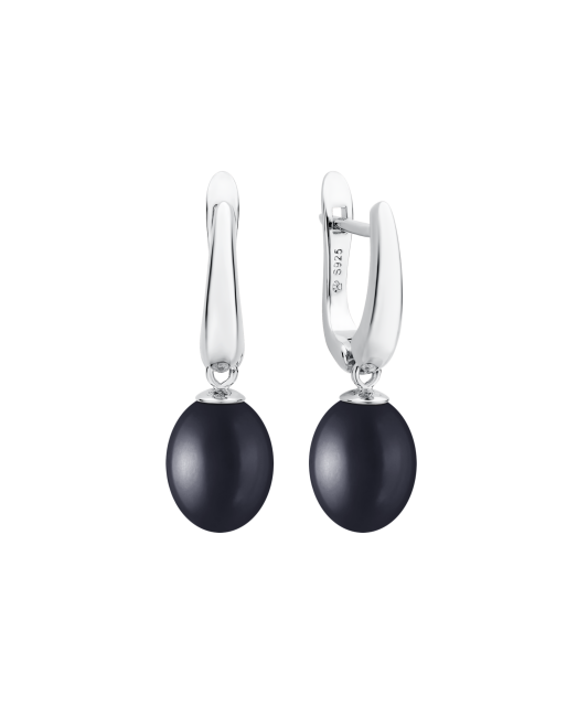 Hõbekõrvarõngad pärlite Goldinga SK22223EL B