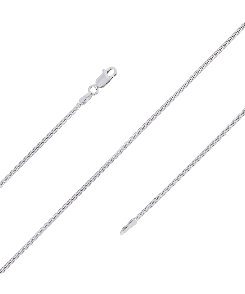 Серебряная цепочка "Snake" 1.9mm