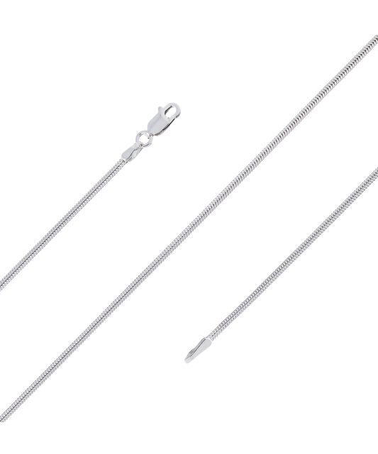 Серебряная цепочка "Snake" 1.9mm