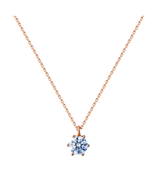 Kuldkett tsirkoonist ripatsiga