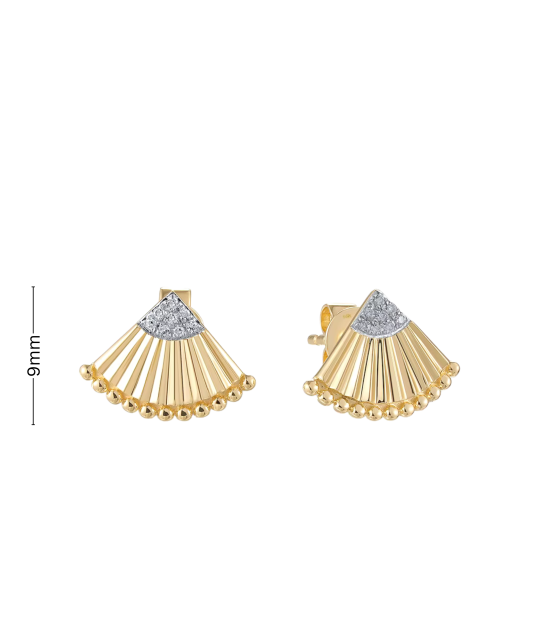 Серьги из золота с бриллиантами