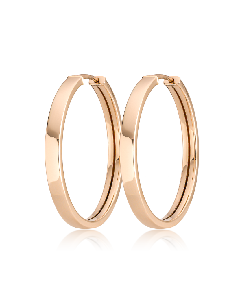 Kuldkõrvarõngad rõngad 28mm