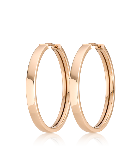 Kuldkõrvarõngad rõngad 28mm