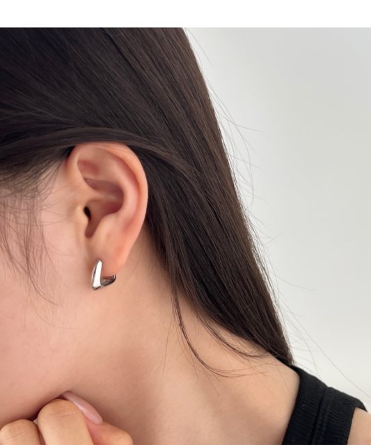 Серьги из серебра