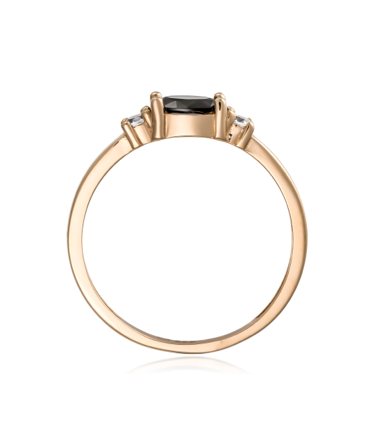 Kuldsõrmus tsirkoonidega