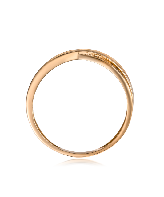 Kuldsõrmus tsirkoonidega