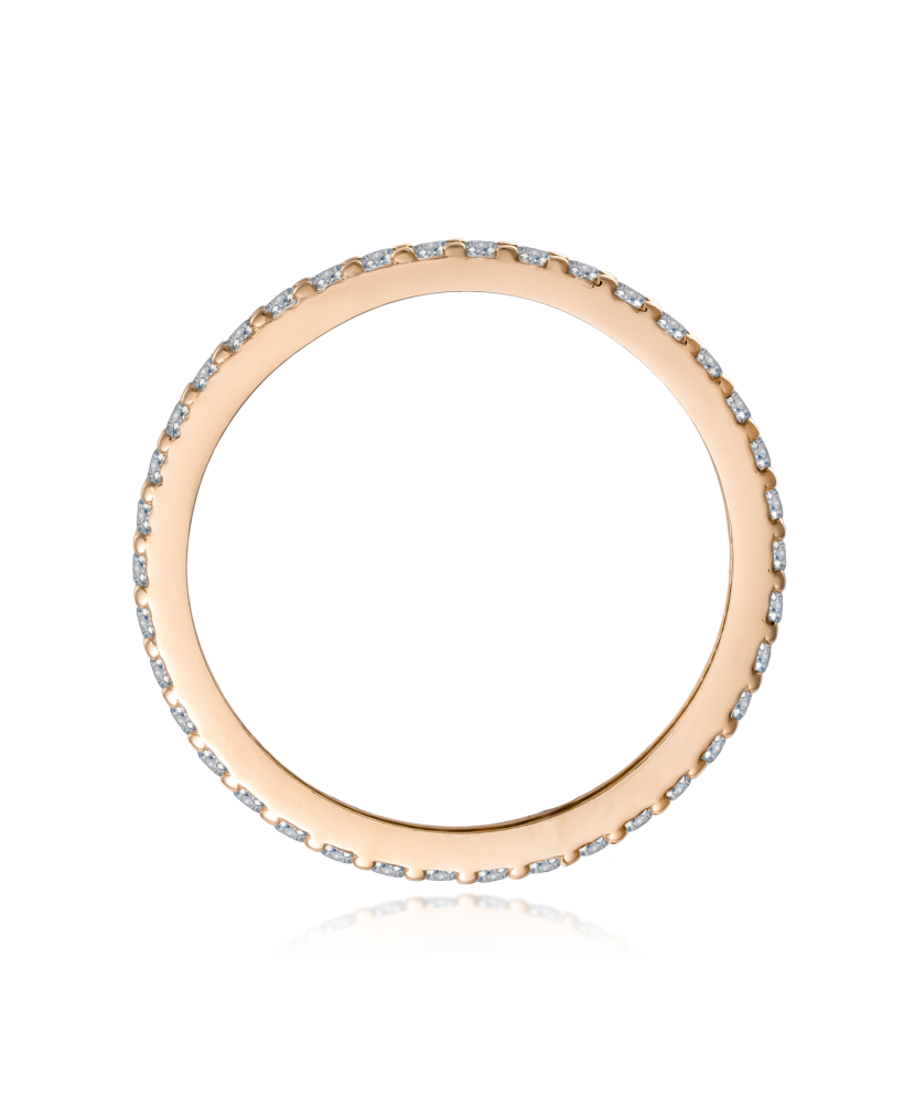 Золотое кольцо с цирконами