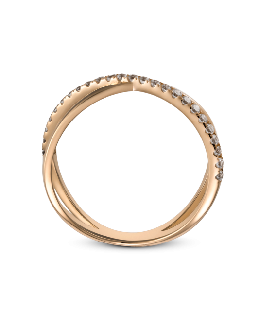 Kuldsõrmus tsirkoonidega