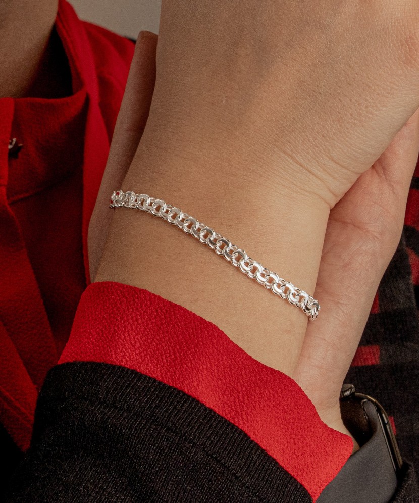 Hõbekäevõru "Bismark" 5.2mm