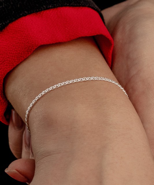 Hõbekäevõru "Mona Liza" 2.3mm