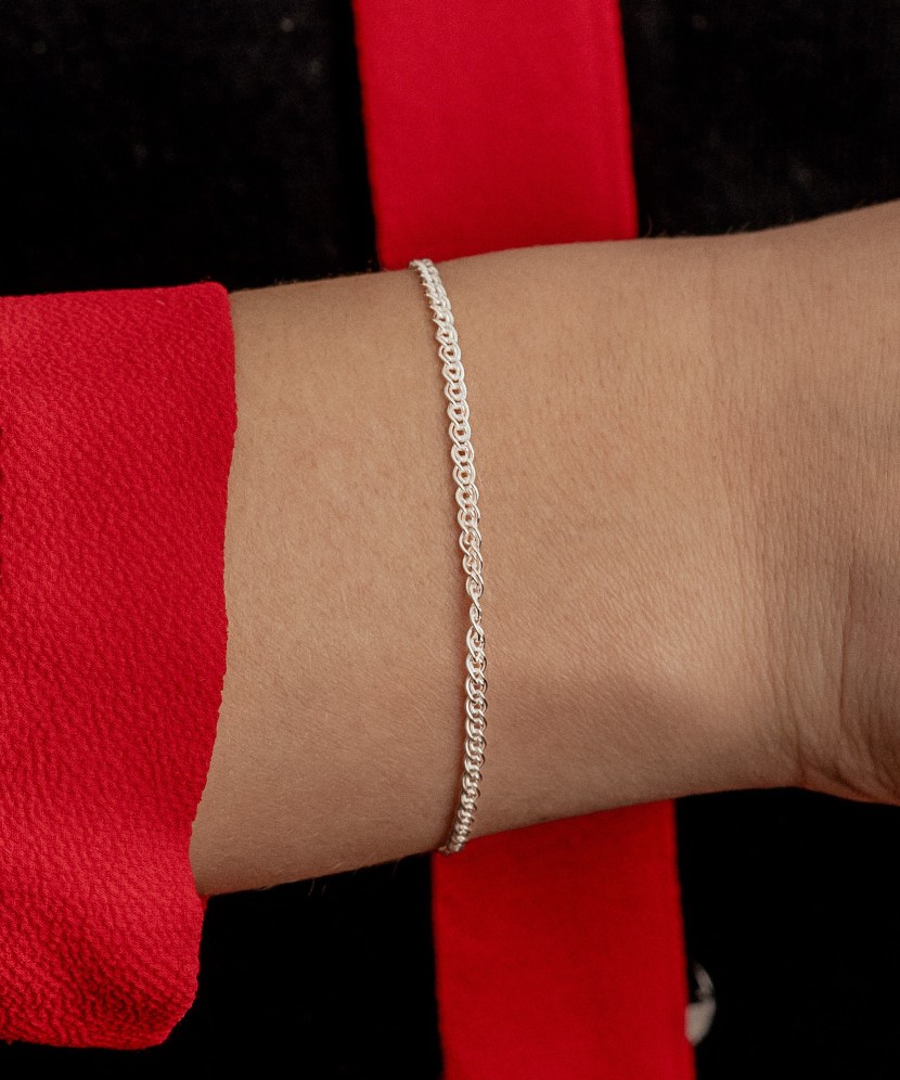 Серебряный браслет "Mona Liza" 2.3mm