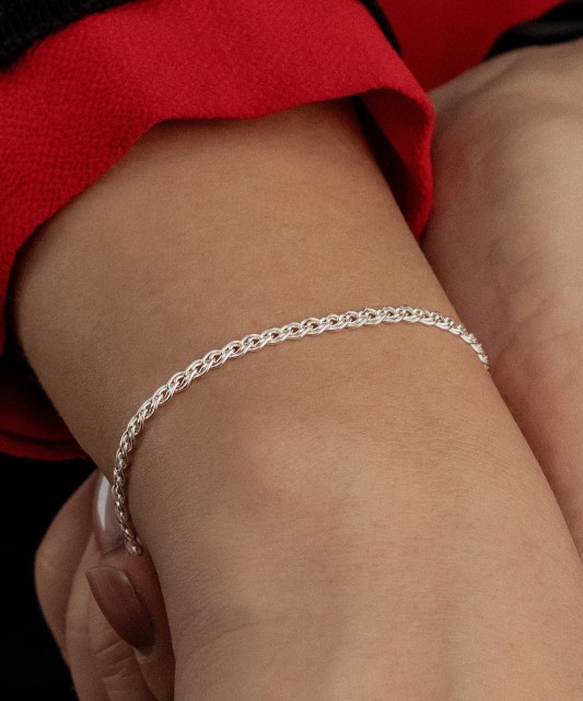 Hõbekäevõru "Mona Liza" 3.1mm