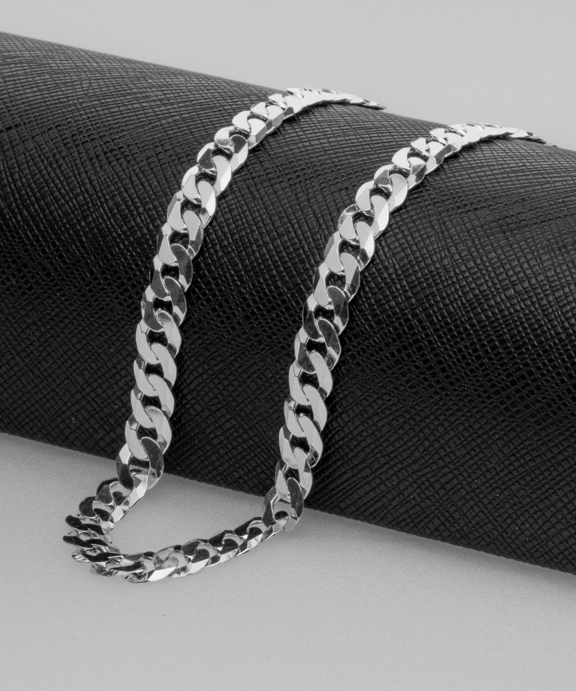 Hõbekett "Curb" 6.7mm