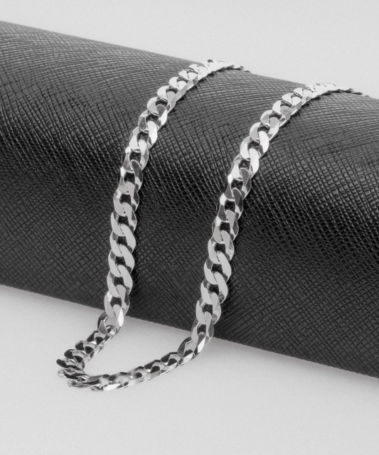 Hõbekäevõru "Curb" 6mm