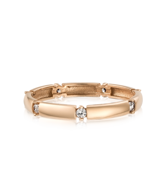 Kuldsõrmus tsirkoonidega