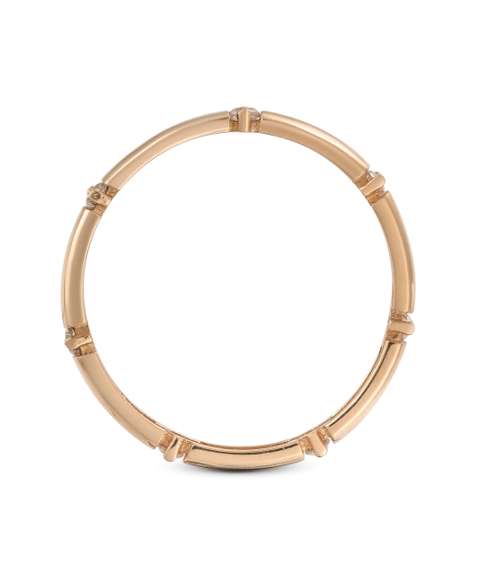 Kuldsõrmus tsirkoonidega