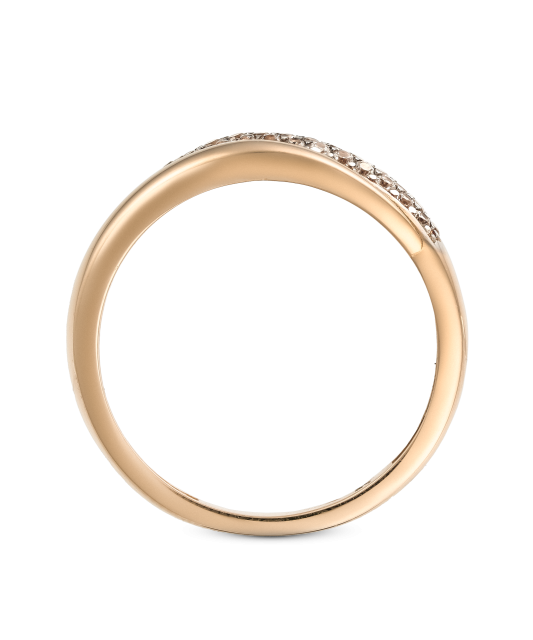 Kuldsõrmus tsirkoonidega