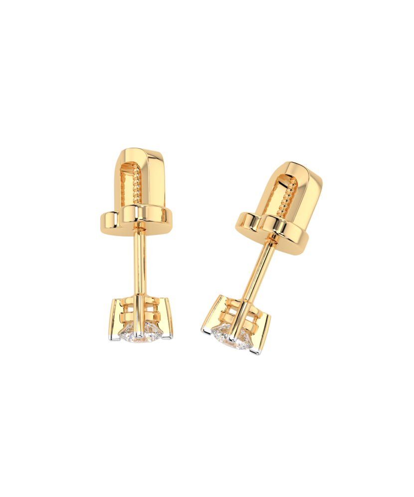 Серьги из золота с бриллиантами