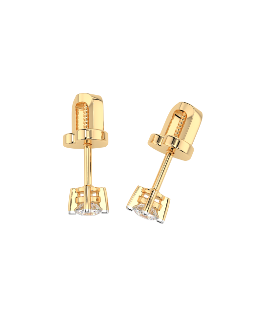 Серьги из золота с бриллиантами