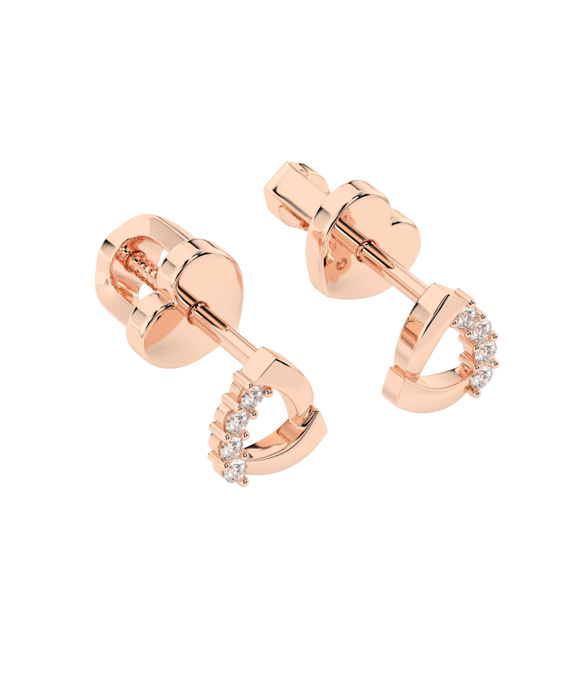 Kuldkõrvarõngad Briljantidega