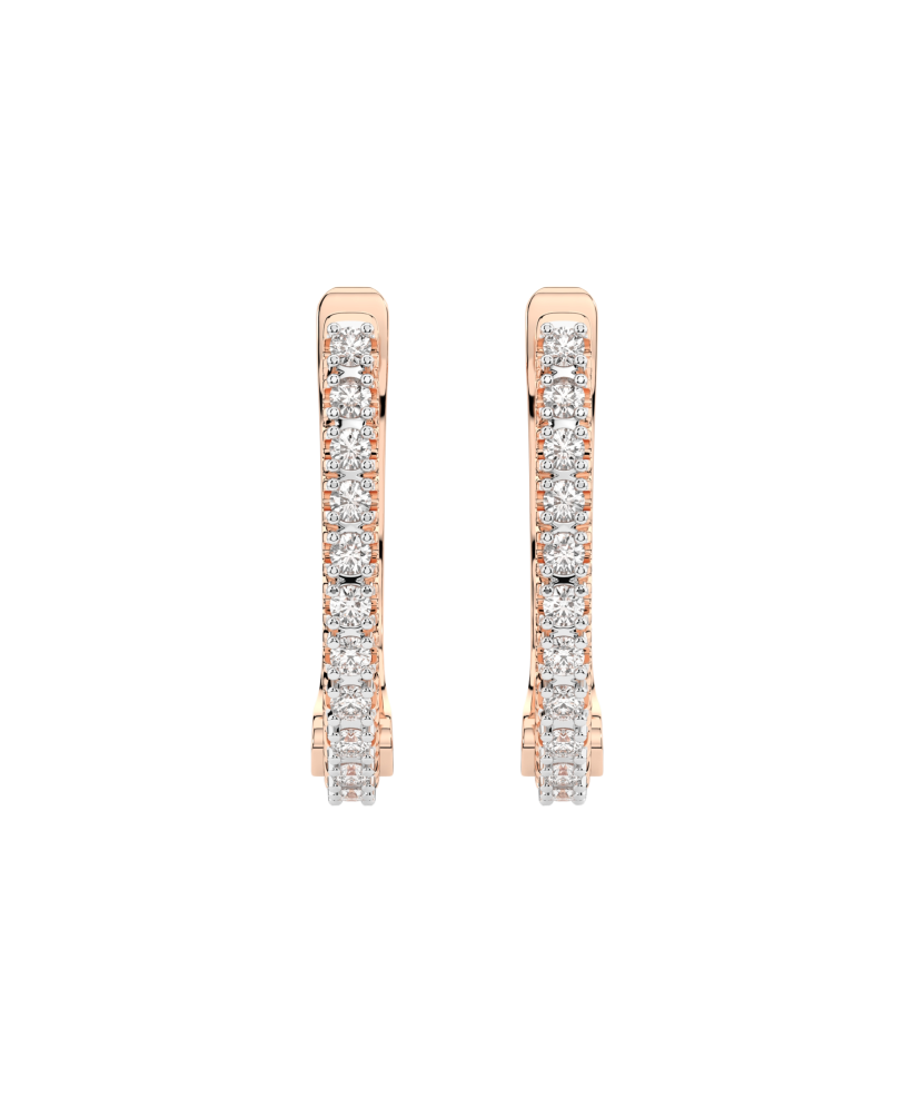 Серьги из золота с бриллиантами