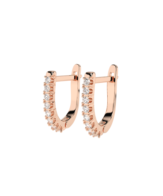 Kuldkõrvarõngad Briljantidega