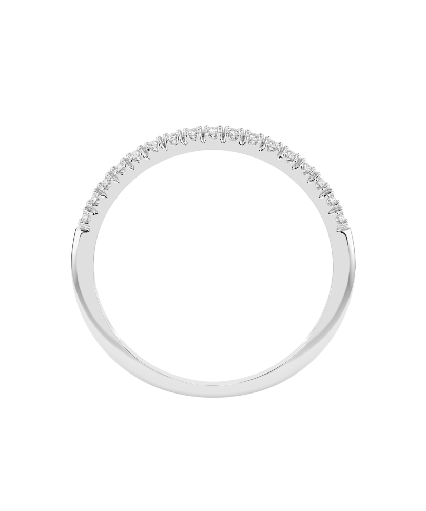 Valgest Kullast Sõrmus Briljantidega