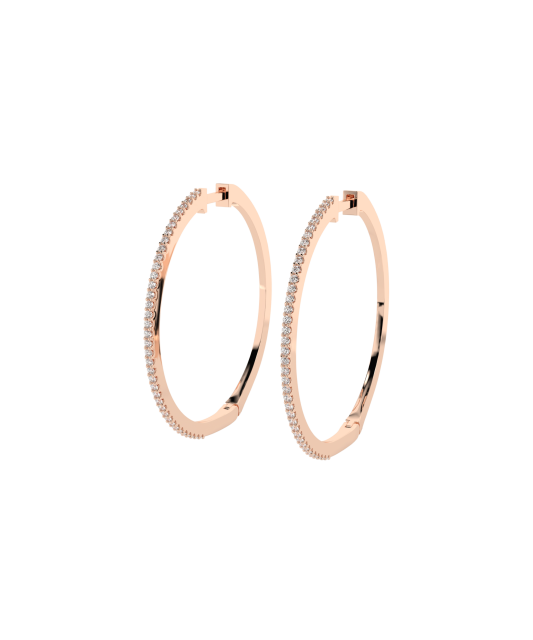 Kuldkõrvarõngad Briljantidega