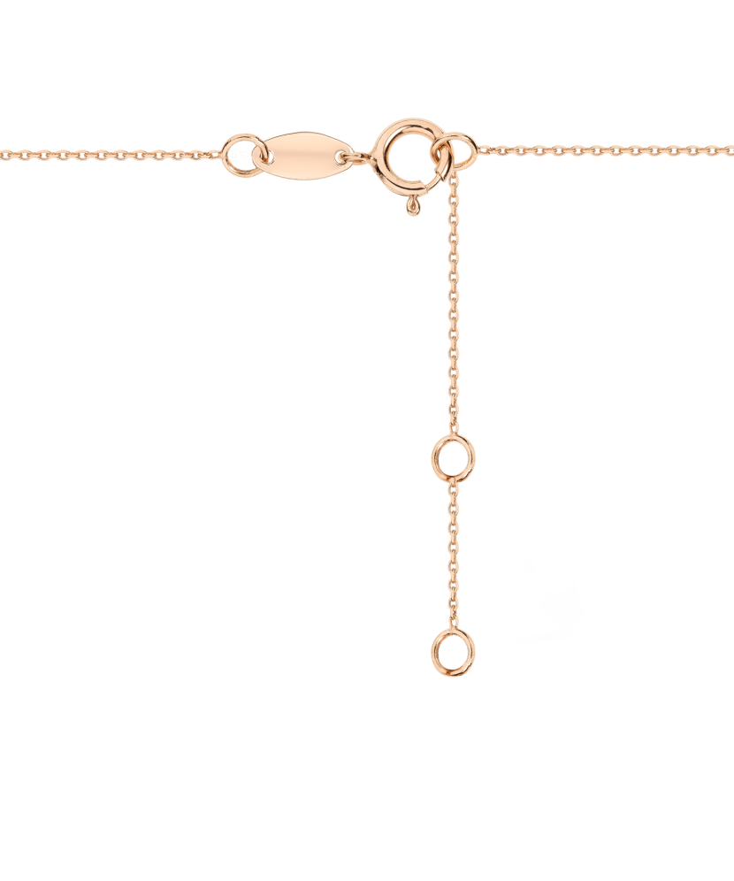 Kuldkett tsirkoonist ripatsiga