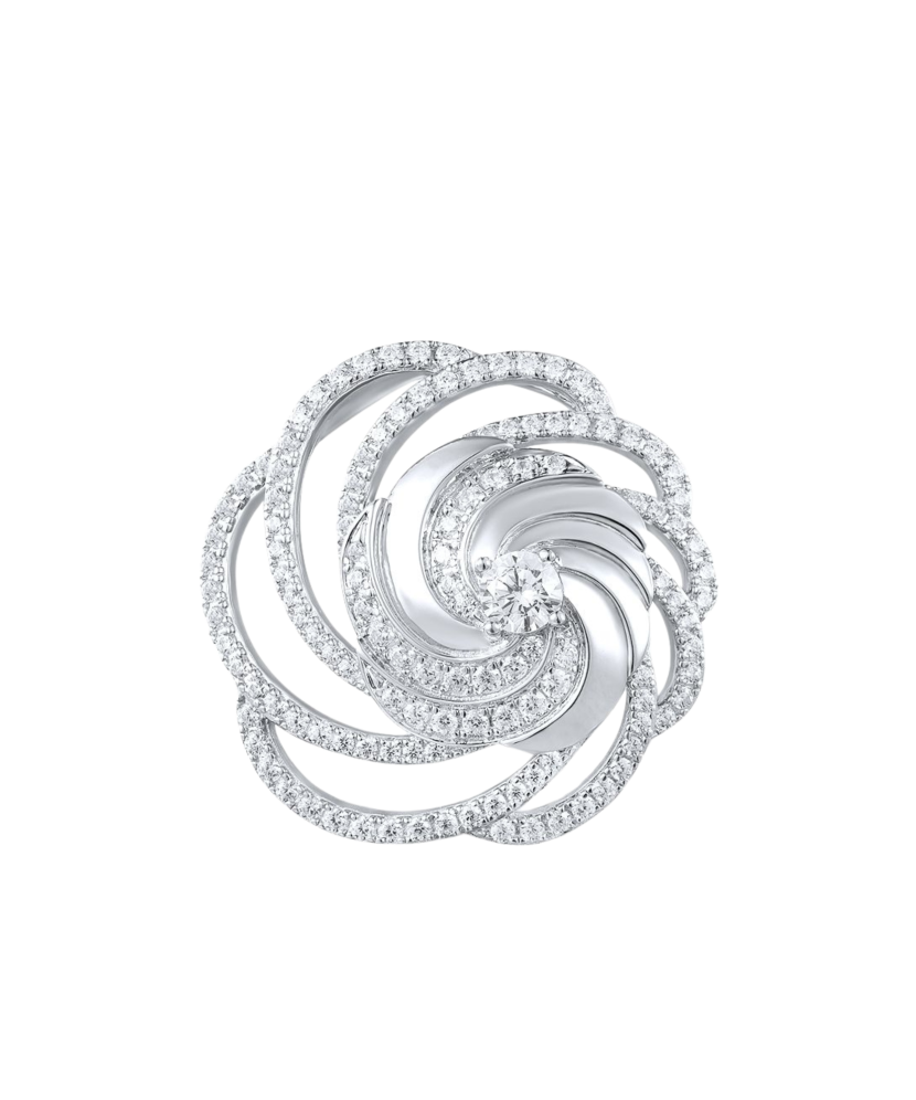 Hõberipats tsirkoonidega