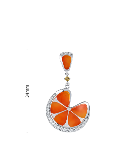 Hõberipats tsirkoonide ja emailiga