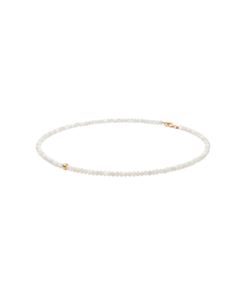 Kullatud hõbedaga pärlmutterkaelakee