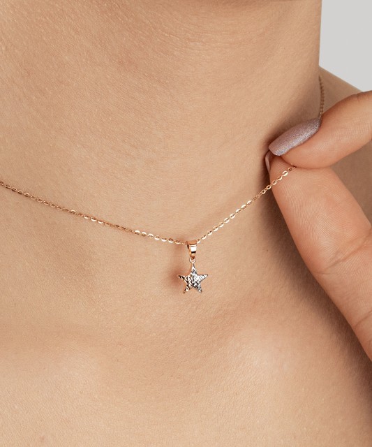 Auksinis pakabukas "Žvaigždė"