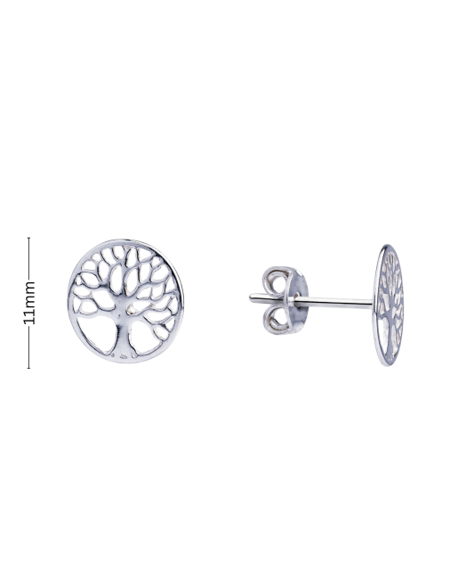 Hõbekõrvarõngad "elupuu"