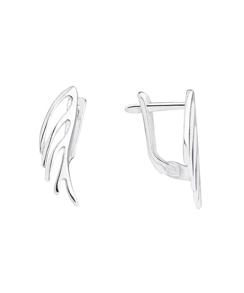 Hõbekõrvarõngad "Inglitiib"