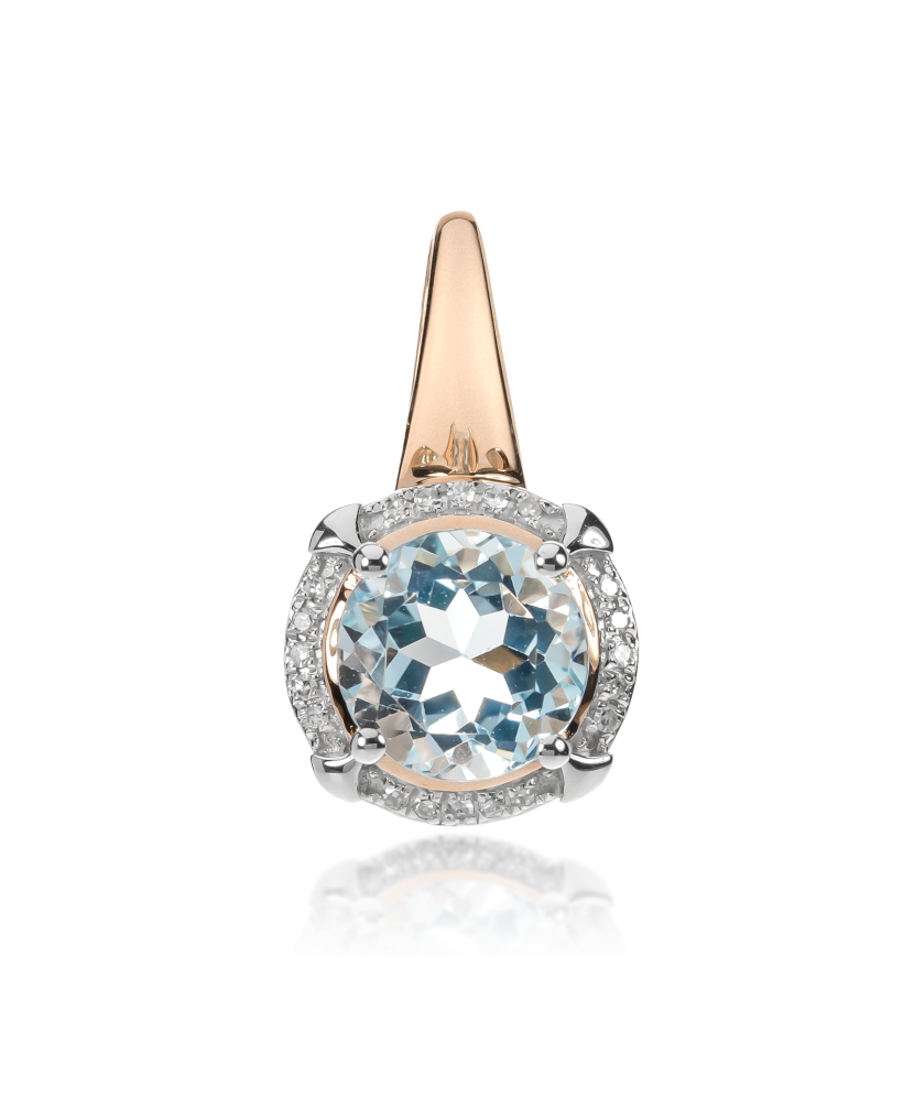 Kuldripats topaasi ja briljantidega