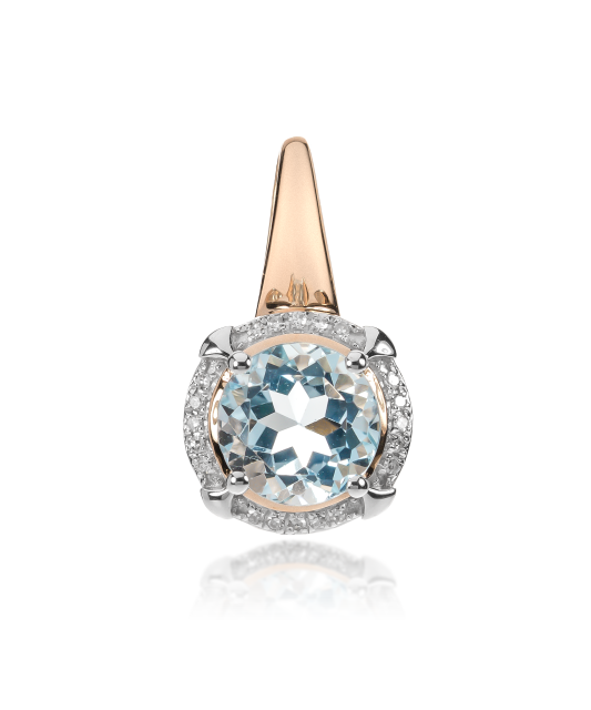 Kuldripats topaasi ja briljantidega