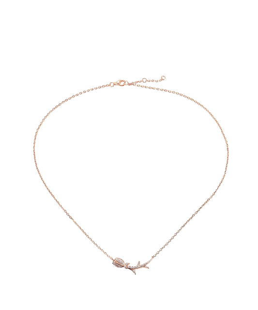 Kullatud hõbedast kett tsirkoonripatsiga