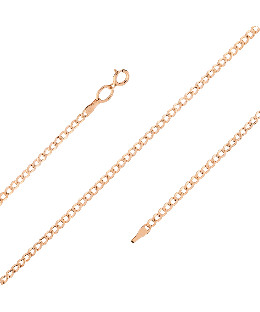 Золотой браслет 2mm